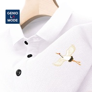 Original Semir Group GENIOLAMODE mens short-sleeved t-shirt polo shirt summer national trend mens la