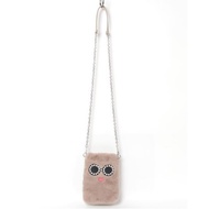 Japan A-Jolie Brown Fur Sling Bag