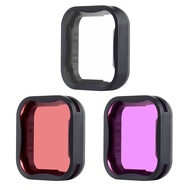 YALLSAME Dive Filter for GoPro 7 6 5 Black with Color Red Filter Magenta Filter CPL Filter Ideal for