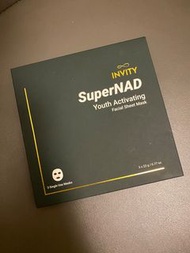 INVITY mask 諾加因子基因修復面膜 - SuperNAD Youth Activating Facial Sheet Mask Mi Ming Mart