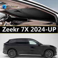 FT Car Windshield Sunshade for Zeekr 7X 2024-UP Car Interior Shading Plate Front Shading