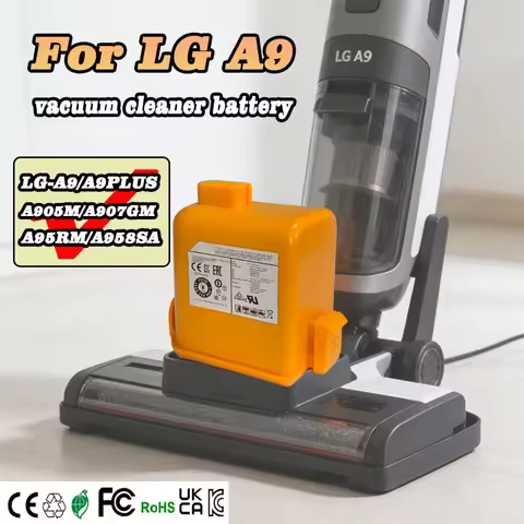 NEW for LG CordZero A9/A9 Plus Vacuum Cleaner Battery, Original Universal for Home LG Vacuum Cleaner