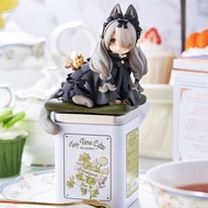 Mage Tea Party Cat Shadow Mage Tea Party Cat Teapot Cat Tanuki Cat Hand-made Doll Car Model Ornament