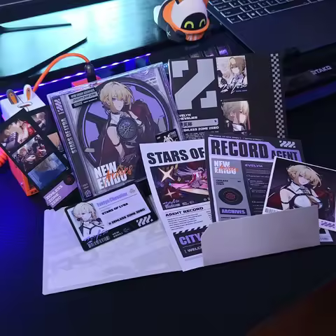 Game Zenless Zone Zero Evelyn Chevalier Music CD Hikasa Yoko OST Album Music Record Cosplay Story Im