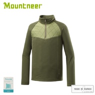 [Mountneer Mountain Forest Men's Brushed Thermal Top < Olive Green >] 42F15/Sweatshirt/Brushed Top/P