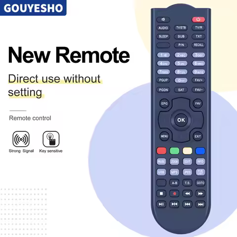 Remote Control For Vivabox VB7000 VB7000HD Echolink 777 700 888 3020 Echoplus