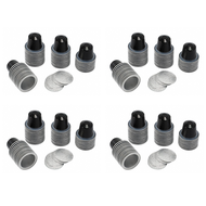 (OFWM) 200 Sets Refillable Coffee Capsules Cup Disposable Coffee Capsules Packaging Cafe Supplies fo