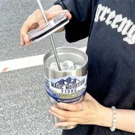 High-Proficiency Thermos Cup 8cc Yan Stainless Steel Ice Master Men Women Capacity Car Simple Cold B