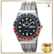 TIMEX Men's Watch Q Blue × Red TW2T80700 Parallel Import