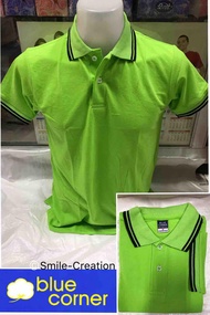 Blue corner Men's Polo shirt #1(Lime green)