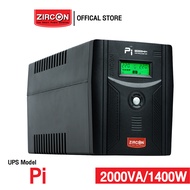 ZIRCON PI 2000VA/1400W Line Interactive PURE SINEWAVE UPS ของแท้ ส่งไว ประกัน 2 ปี