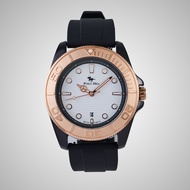 POLO HILL Unisex Water Resistant Silicone Strap Watch PH8002G-BRGW