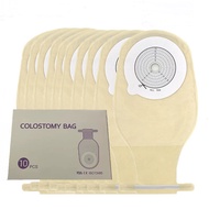 10 pieces colostomy bag medical type seal ostomy bag surgical bag ostomy care 20-60mm