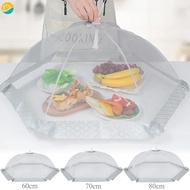 Creative Foldable Round/ Square Food Covers Dining Table Mesh Cover Home Anti Fly Mosquito Tent Umbrella Picnic Protect Net Kitchen Accessories