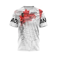 GAMEPLANE - Men's Casual World Cup Jersey FIFA 2026 National CANADA Custom Full Print