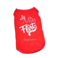 Pets Dog/Cat Cool Little miss feisty Singlet