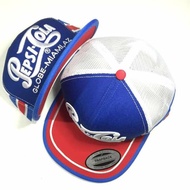 Snaback full cap topi trucker baseball premium PEPSI COLA vintage  USA