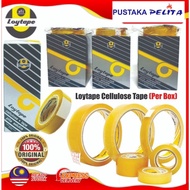 Loytape Cellulose Tape Selotape Big 12mm/ 18mm/ 24mm x 40 Yard