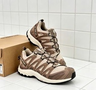 💜Brand New🏆Salomon XA Pro 3D Hiking Shoes Mocha Brown Cream White