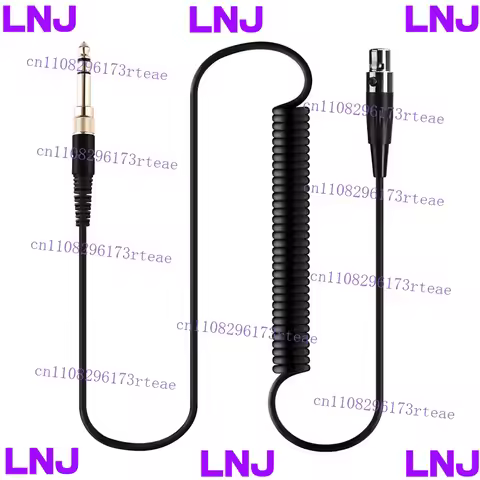 Coiled Spring Audio Cable For beyerdynamic DT 700 Pro X DT 900 Pro X headphones