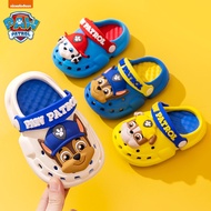 Paw Patrol Children's Sandals Slippers 2023 New Style Girls Boys Hole Shoes Men's Summer Anti-slip Bath Household Slippers