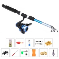 Fishing Reel Rod Combo (Blue)