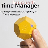 KANGNAI Automatic Rotating Timer, 1/3/5/10/15/20/25/30/45/60/90min 12-hedron USB Rechargeable Timer,