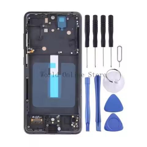 LCD Display Assembly with Tool LCD Digitizer for S21 FE TFT LCD Screen Digitizer Replacement Accesso