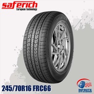 SAFERICH 245/70R16 TIRE/TYRE-107T*FRC66 HIGH QUALITY PERFORMANCE TUBELESS TIRE