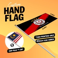 Custom Hand Flag/Bendera Tangan Mini