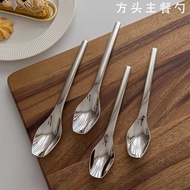 316 Table Spoon 18/10 Stainless Steel Deepened Table Spoon Long Handle Table Spoon Dry Rice Spoon 30