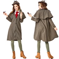 Women's Sherlock Holmes Costume - 4-Piece Set | Cosplay & Stage Play Uniform Suit