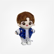 Hong Kong Bishop Lu Hanting Anson Lo Cotton Doll 20CM Star Doll Baby Clothes Blue Sweatshirt