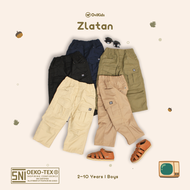 OVIKIDS Zlatan - Cargo Anak Laki Laki Celana Panjang Anak Laki Laki 2-10 Tahun
