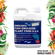 Organic Fish Emulsion Plant Food NPK 9:2:6 Fertiliser / Fertilizer Concentrate (1L)