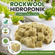 Agricultural rockwool soilless growing medium Soilless rockwool nutrient seedling blocks