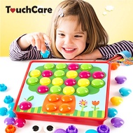 TouchCare Kids 3D Puzzles Toys Mushroom Nail Kit Composite Picture Puzzle Creative Preschool Educati