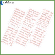 📅 117Pcs Budget Binder Stickers PVC Rose Gold for Decoration Multi-Function Classifying Label Sticke