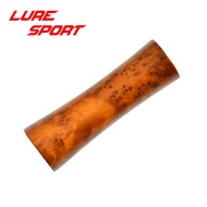 LureSport  Wood Handle 8cm Burl wood BlackWood grip Rod Building Component Repair Fishing Pole DIY A