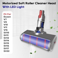 Motorized Soft Roller Cleaner Head Replacement For Dyson V7 V8 V10 V11 V15 Vacuum Cleaner Spare Parts Accessories