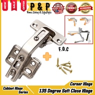 135° Degree Corner Hinge Cabinet Door Hinge Pintu Dapur