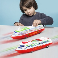 1PCS Cruise Boat Ship Model Pull Back Toy Gift For Kids Children Game Gag Novelty Gag Toys