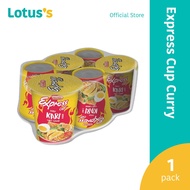 Mamee Express Cup Curry Flavour Instant Noodles 6 X 60G