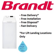 BRANDT BT653MA 6.5KG TOP LOAD WASHING MACHINE