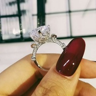 Cz Diamond Ring Grade Aaa 3.6ct.