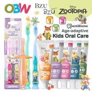 BZU BZU DentiBiome Kids Toothbrush | DentiBiome Kids Toothpaste - Stage 1, 2 & 3 (Bzu Bzu Zootopia)
