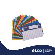 Deli D5725A A4 PP Color Divider Number Index