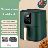 1350W Household High-capacity Electronic Touch Screen Electric Fryer Intelligent Temperature Control