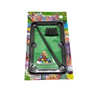 Mini Billiard Ball Snooker Pool Table Top Game Set Kids Toy