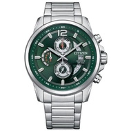 [𝐏𝐎𝐖𝐄𝐑𝐌𝐀𝐓𝐈𝐂] CITIZEN AN3690-56X Chronograph Quartz Green Dial Men's Watch